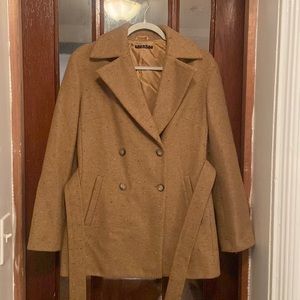 Sisley Italy brown Wool coat. Women’s S/M.